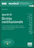 Quesiti di diritto costituzionale