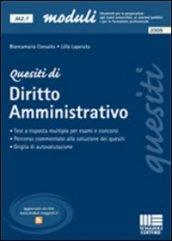 Quesiti di diritto amministrativo