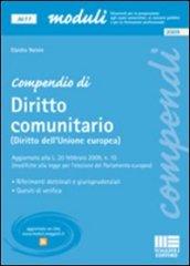 Compendio di diritto comunitario