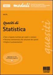 Quesiti di statistica