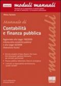 Manuale di contabilità pubblica e finanza pubblica