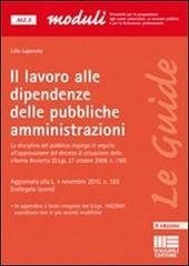 Il lavoro alle dipendenze delle pubbliche amministrazioni