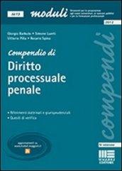 Compendio di diritto processuale penale