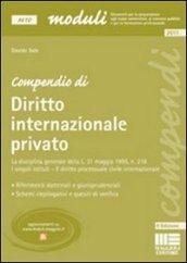 Compendio di diritto internazionale privato