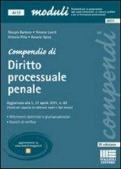 Compendio di diritto processuale penale