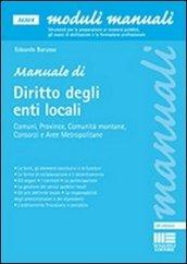 Manuale di diritto degli enti locali