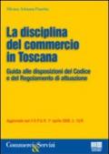 La disciplina del commercio in Toscana