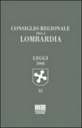 Consiglio Regionale della Lombardia. Leggi 2008