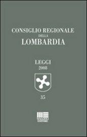Consiglio Regionale della Lombardia. Leggi 2008