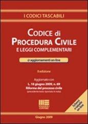 Codice di procedura civile e leggi complementari