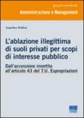 L'ablazione illegittima di suoli privati per scopi di interesse pubblico