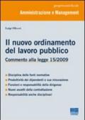 Il nuovo ordinamento nel lavoro pubblico