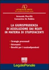 La giurisprudenza di assoluzione dai reati in materia di stupefacenti