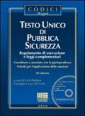 Testo unico di pubblica sicurezza. Con CD-ROM