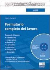 Formulario completo del lavoro. Con CD-ROM