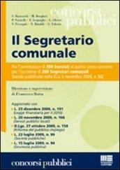 Il segretario comunale. Per l'ammissione di 260 borsisti al quinto corso-concorso per l'iscrizione di 200 segretari comunali