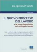 Il nuovo processo del lavoro e le altre disposizioni del collegato lavoro