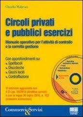 Circoli privati e pubblici esercizi. Manuale operativo per l'attività di controllo e la corretta gestione. Con CD-ROM