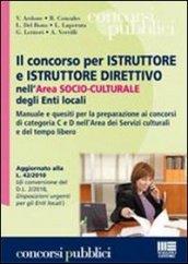 Il concorso per istruttore e istruttore direttivo nell'area socio-culturale degli enti locali