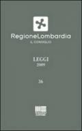 Regione Lombardia. Leggi 2009