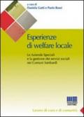 Esperienze di welfare locale. Le aziende speciali e la gestione dei servizi sociali nei comuni lombardi