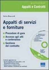 Appalti di servizi e forniture. Con CD-ROM