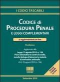 Codice di procedura penale e leggi complementari. Con aggiornamento online