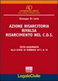 Azione risarcitoria rivalsa risarcimento nel C.D.S.