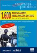 Milleseicento allievi agenti nella polizia di Stato. G.U. n. 67 del 24 agosto 2010. Quesiti a risposta multipla per la prova scritta d'esame