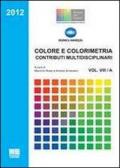Colore e colorimetria. Contributi multidisciplinari: 8