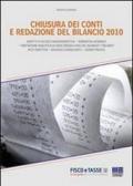 Chiusura dei conti e redazione del bilancio 2010