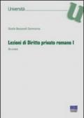 Lezioni di diritto privato romano. 1.Strumenti