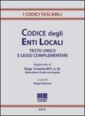 Codice degli enti locali. Testo unico e leggi complementari