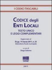 Codice degli enti locali. Testo unico e leggi complementari