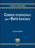 Codice essenziale per l'ente locale