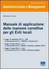 Manuale di applicazione delle manovre correttive per gli enti locali