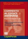 Commento al codice antimafia. D.Lgs. 6 settembre 2011, n. 159