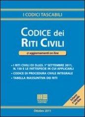 Codice dei riti civili