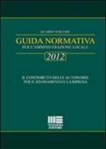 Guida normativa 2012 per l'amministrazione locale: 4