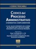 Codice del processo amministrativo e normativa complementare