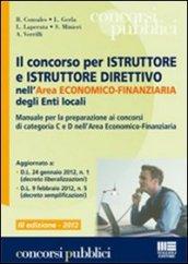 Il concorso per istruttore e istruttore direttivo nell'area economico-finanziaria degli enti locali