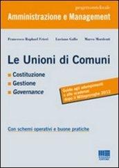 Le unioni di comuni