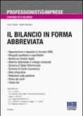 Il bilancio in forma abbreviata