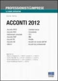 Acconti 2012