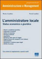 L'amministratore locale. Status economico e giuridico