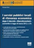 I servizi pubblici locali di rilevanza economica