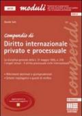 Compendio internazionale privato e processuale