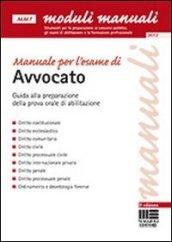 Manuale per l'esame di avvocato