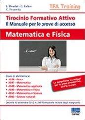 Tirocinio formativo attivo. Matematica e fisica