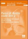 Pareri di diritto civile 2012